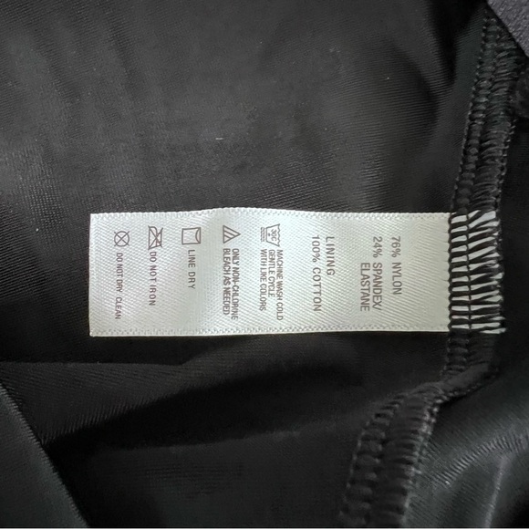 Spanx simplicity open bust shapewear bodysuit shorts XL black control b23 - Picture 5 of 7